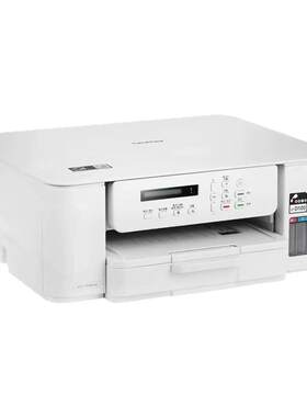 兄弟DCP-T536DW彩色自动双面无线远程喷墨打印机一体机家用学生作业墨仓式加墨方便纸盒白色颜值显示屏