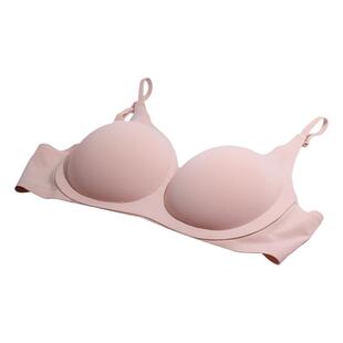 女主播专用假胸内衣小胸显大漫画胸硅胶胸垫加厚不空杯外扩胸罩