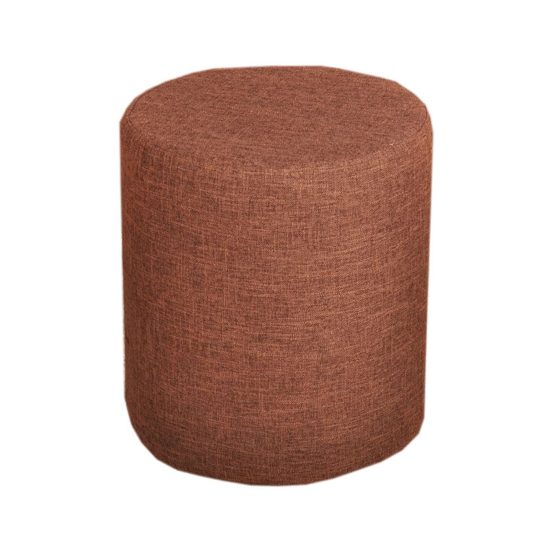 客厅鞋帽间沙发凳穿换鞋凳茶几凳梳妆凳皮凳圆凳小墩子实木圆凳子