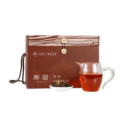 品品香简语七年陈寿眉500g