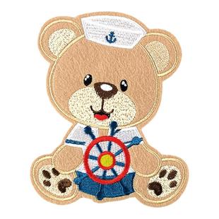 大号布贴 衣服补丁贴 卡通羽绒服刺绣贴蚊帐修补破洞贴儿童贴补丁