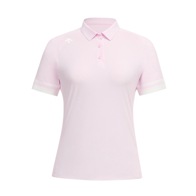 DESCENTEGOLF迪桑特高尔夫PRO女士弹力防晒短袖POLO衫