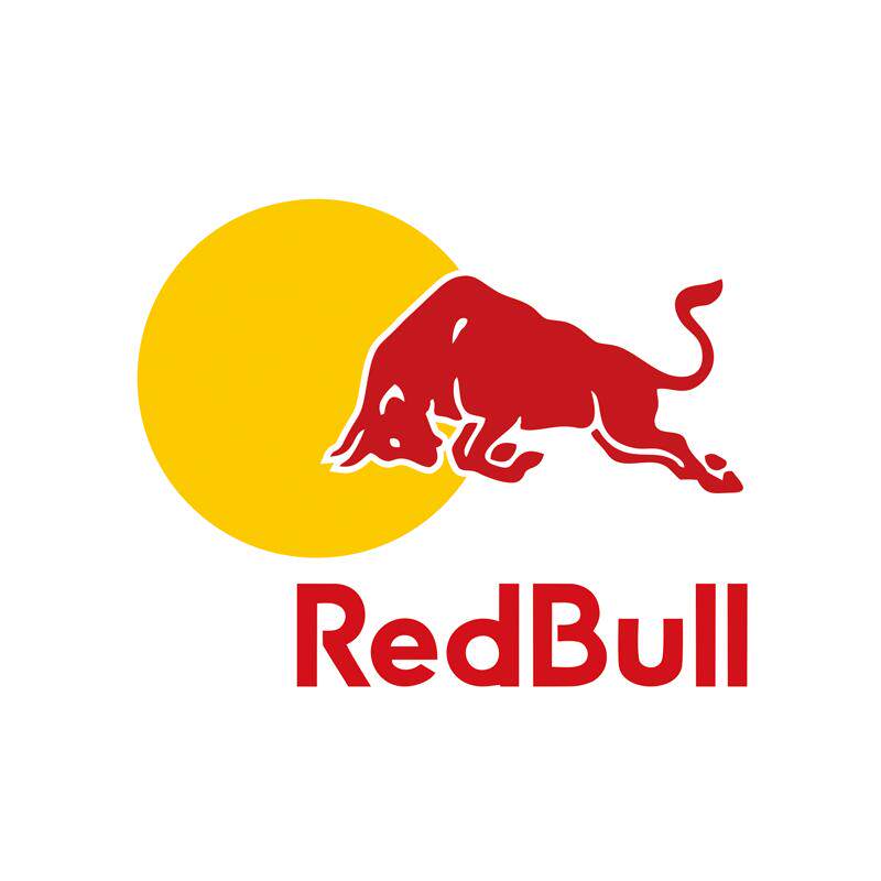红牛赞助商logo反光贴