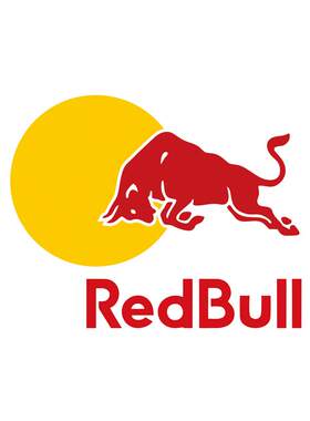 红牛赞助商logo反光贴