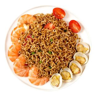 火鸡荞麦面免煮方便无糖精减低0脂肪卡拌面泡全麦粗粮代餐主食品