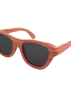 墨镜华丽风女士粉红色框架太阳镜