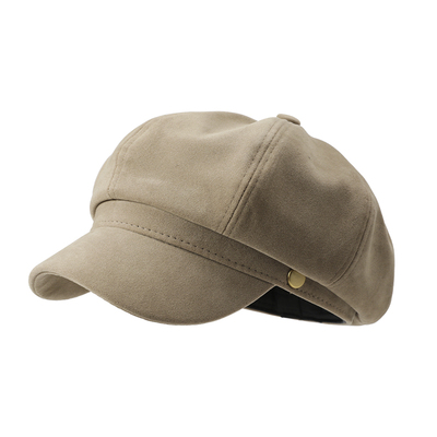 15MINS复古文艺风气质八角帽女