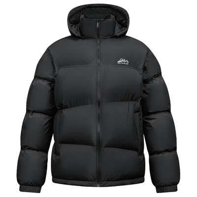 鸭鸭时尚休闲连帽短款羽绒服