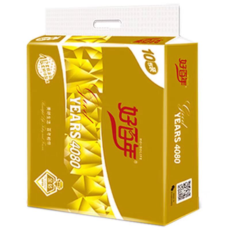 好百年380张4层10包装抽纸