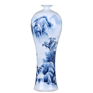 景德镇瓷器花瓶陶瓷现代中式插花