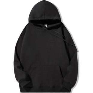 外贸欧洲站纯棉连帽卫衣女秋冬季百搭薄款时尚外套加绒衣服