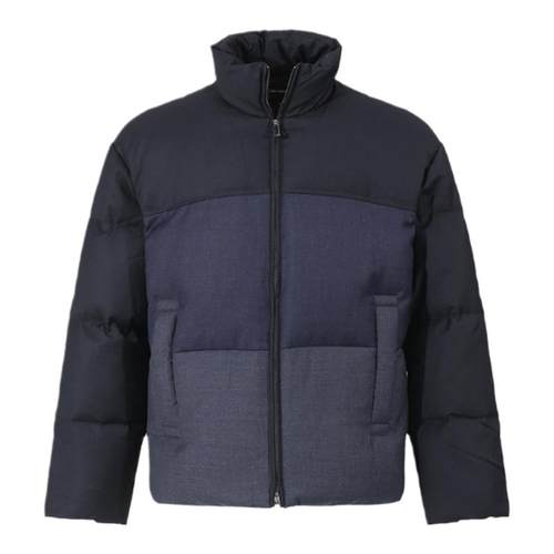 EA阿玛尼 男士鸭绒立领拉链保暖面包羽绒服 6D1BB3 1NVCZ