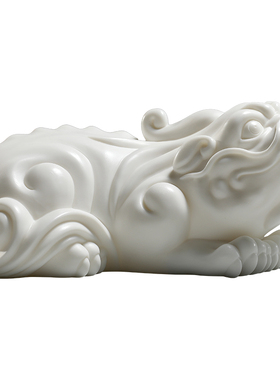 微美陶瓷招财纳福貔貅陶瓷摆件