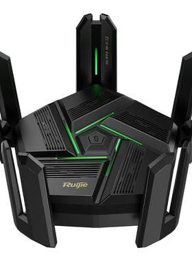 锐捷WiFi7无线路由器星耀天蝎BE72 PRO 2.5GE千兆网口家用高速穿墙王 全屋WiFi覆盖mesh组网 电竞游戏7200M