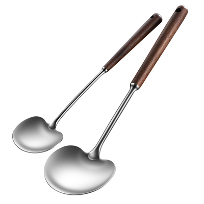 316蘑菇铲胡桃木加长手柄