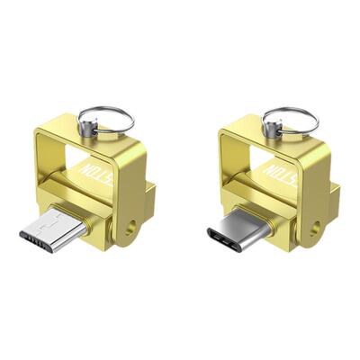 佰通Type-C安卓Micro USB手机平板TF卡SD内存卡转接器OTG读卡器
