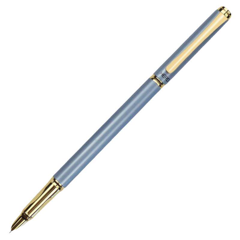 HERO英雄钢笔1302D三年级学生钢笔正姿练字铱金笔暗尖特细0.38mm