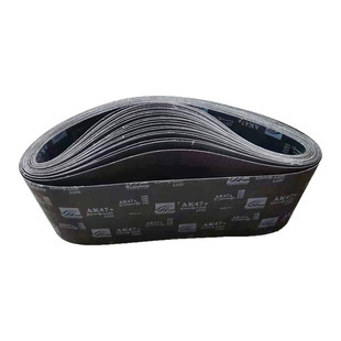 砂带打磨机用抛光砂带卷1520砂带条 木工金属用环形砂带定制黑砂