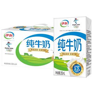 250ml早餐奶伊利纯牛奶
