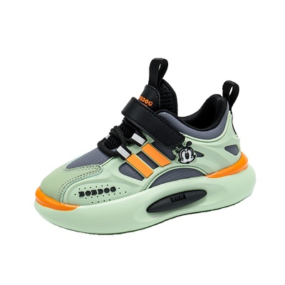 巴布豆男童鞋子2025秋冬新款软底