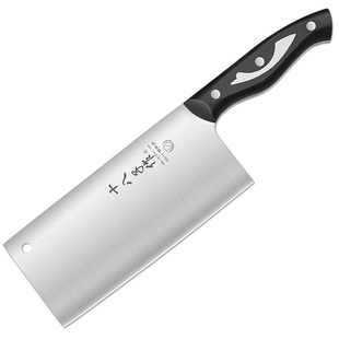 阳江十八子作菜刀旗舰不锈钢切菜切片刀家用厨师专用切肉锋利正品