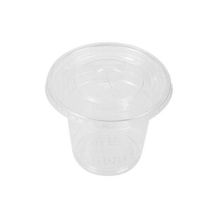 小容量一次性PET冷饮杯咖啡杯260ml饮品冰淇淋奶昔杯90塑料杯带盖