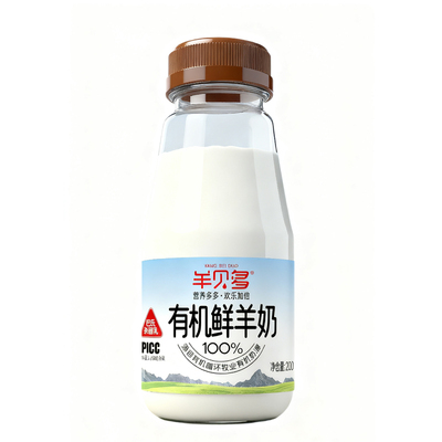 羊贝多有机鲜羊奶低温巴氏杀菌