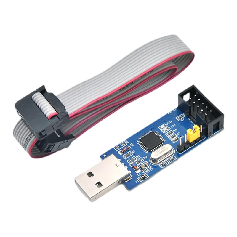 USBasp下载器免驱动烧录适用arduino 51 52AVR编程器USBISP下载器