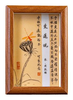 手工中国风陶瓷瓷板画