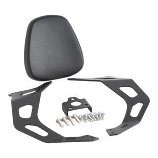 适用于奔达黑旗500改装后靠背专用无损防水自结皮高强度靠垫扶手