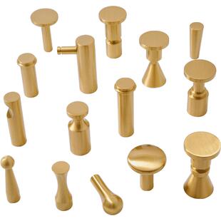 实木衣服挂钩单个中式玄关北欧衣帽间试衣轻奢黄铜壁挂墙壁挂衣钩