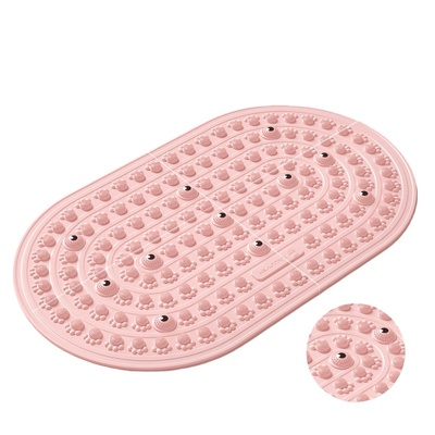 新款第六代实心液态软硅胶指压板慢跑足底脚踩按摩垫脚底经络疏通