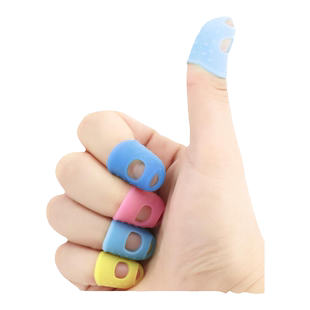 儿童防咬手指套防滑耐磨护套护指硅胶手指头套护指大拇指护指神器