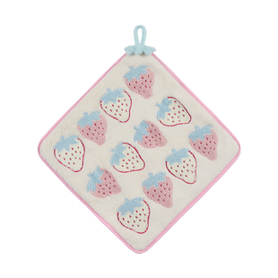 GOODBAI GOODEES 新款可爱创意趣味草莓蛋糕擦手巾