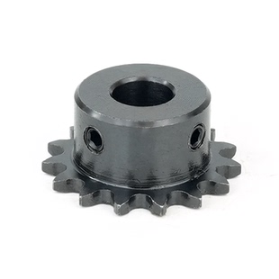 链轮 2分24齿 2分 24T 内孔 6-20 通孔D孔键槽 链条链轮 04C 24齿