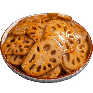 包邮武岗胖子香辣莲藕麻辣休闲脆藕片卤味熟食湖南特产小吃货零食