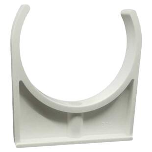 PVC鞍型管卡63码仔75迫码UPVC塑料管夹90塑胶卡子110管码2寸半4寸