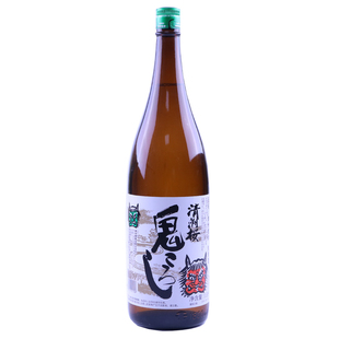 日本原装进口洋酒 清洲樱 鬼运清酒 鬼酒1.8L瓶装辛口清酒 瓶装