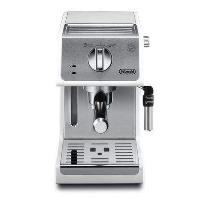 Delonghi德龙ECP35.31半自动泵压式咖啡机 家用意式咖啡打奶沫