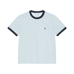 Polar Skate Co Ringer Tee简约百搭撞色重磅纯棉滑板男女短袖T恤