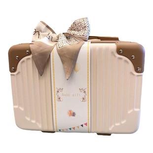 新生的儿见面礼盒婴儿礼物满月宝宝衣服套装送礼高档百天周岁女孩