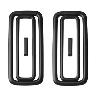 理想L6L7L8L9黑化消光出风口装饰框仪表台车内饰改装专用配件用品