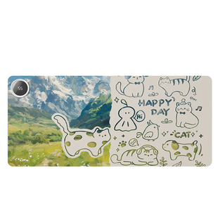 火公主可爱猫咪加热鼠标垫超大办公室桌面冬天发热暖桌垫学生写作业写字桌垫暖手防水电脑键盘垫女生宿舍恒温