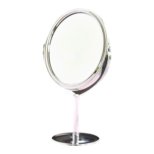 少女心化妆镜子便携镜梳妆台桌面简约大号公主镜双面镜放大学生镜