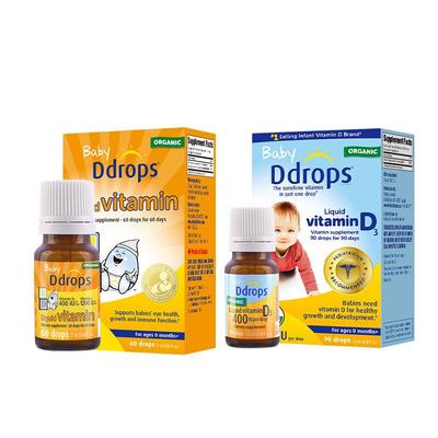 Ddrops婴幼儿维生素D3+维生素AD