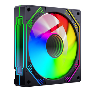 冰曼12CM机箱风扇棱镜ARGB神光同步PWM4针温控台式机静音散热风扇
