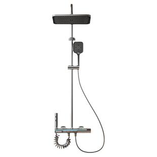 德国库沐斯花洒套装增压数显淋浴喷头全套铜恒温卫生间家用浴室