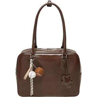 【明星同款】高级感小众波士顿包