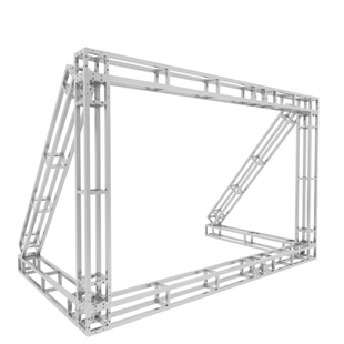 桁架舞台背景架广告背景板婚庆行衍架拉网展架签名墙架子搭建租赁