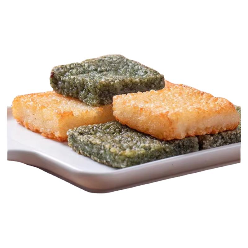 粮觅 粢饭糕 宁波风味早餐 特产糯米糕半成品 油炸小吃手工糍粑糕